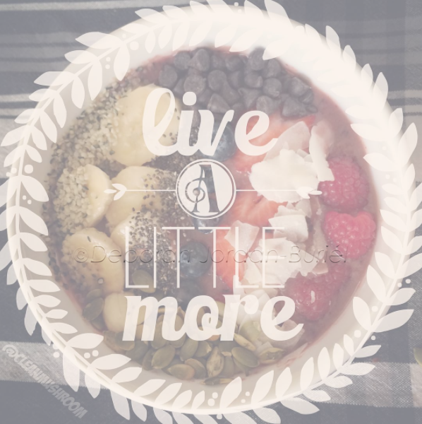 Image Of Smoothie Bowl With Words - Cupcake (598x600), Png Download
