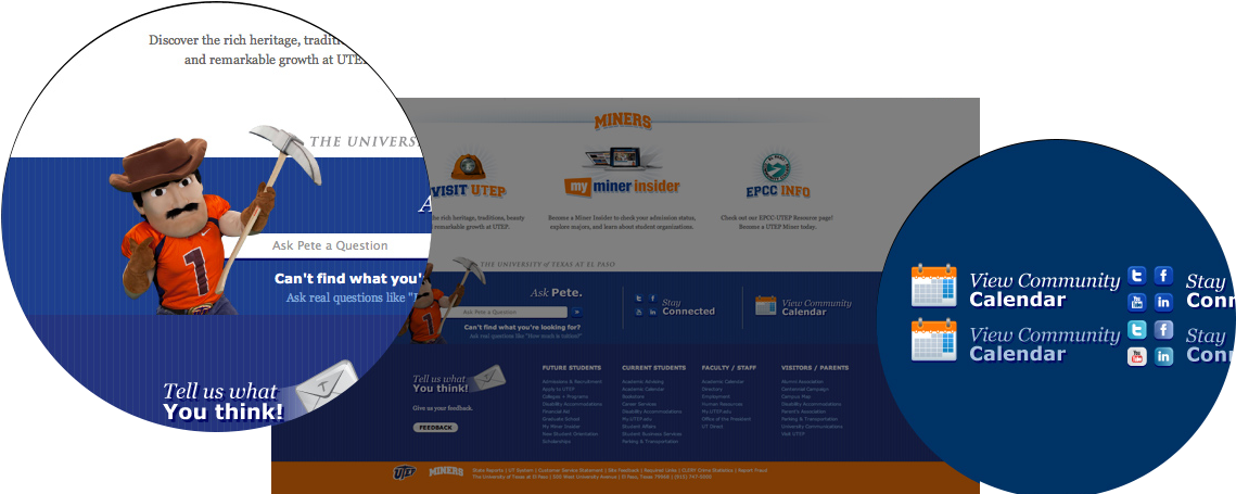 Web Design For Utep Enterprise Computing - Online Advertising (1146x524), Png Download