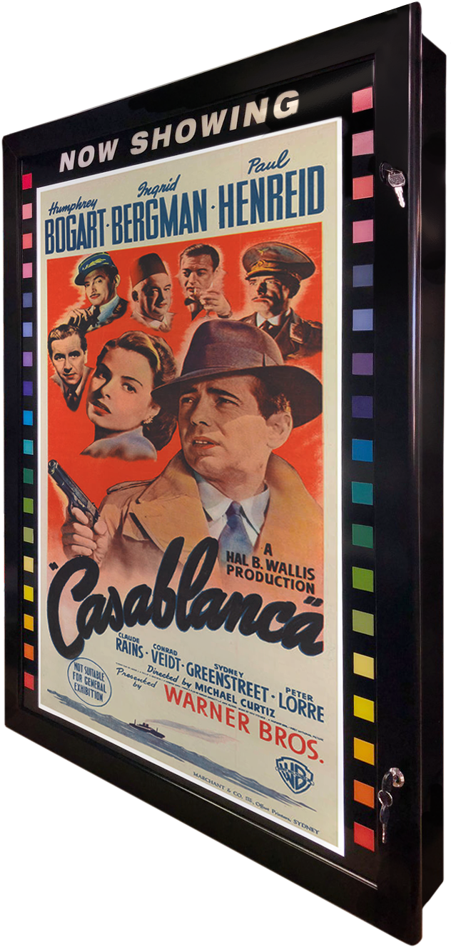 Cinema Outdoor Movie Light Box For Movie Posters - Film Poster (637x1339), Png Download