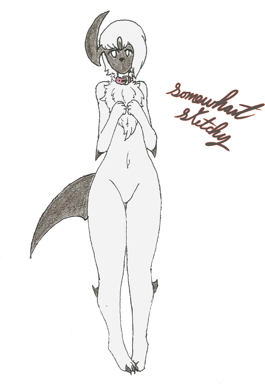 Absol - Sketch (893x1352), Png Download