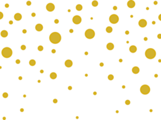 Gold Polka Dots Png (640x480), Png Download