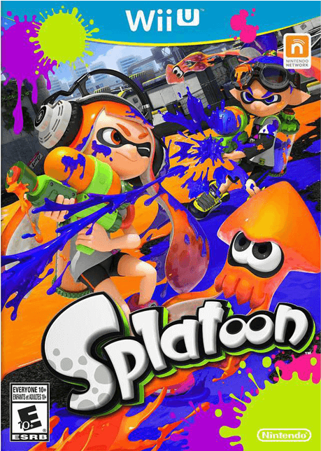 Splatoon - Splatoon Wii U (552x700), Png Download