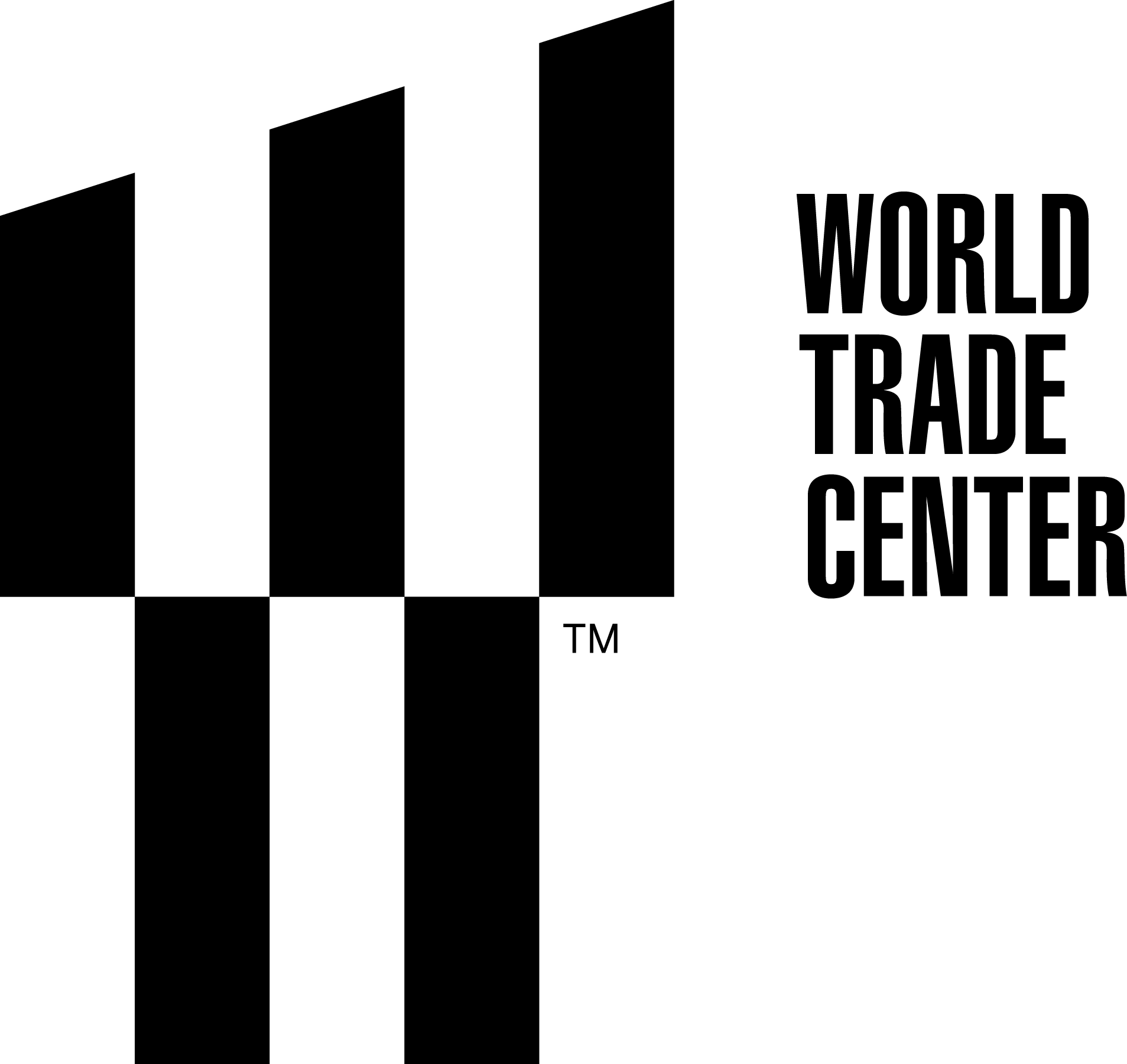 New Wtc Logo Adorns Site - World Trade Center Symbol (1907x1800), Png Download