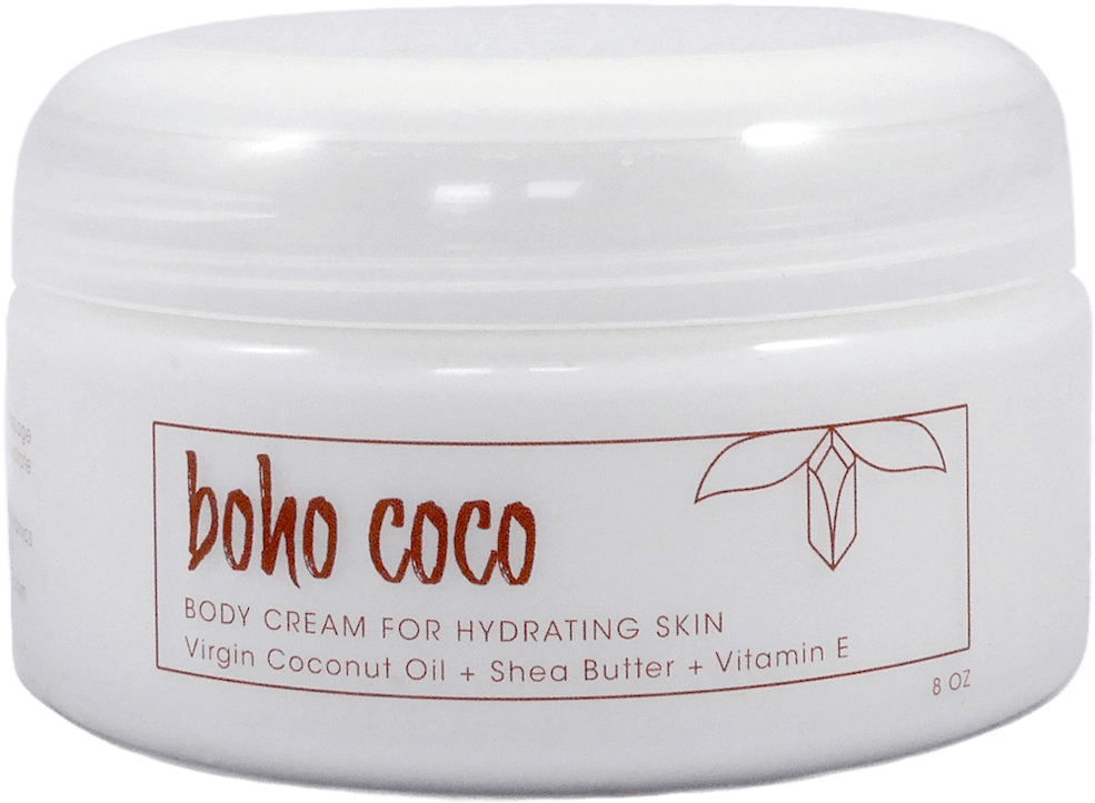 Boho Coco Hydrating Body Cream - Cosmetics (1100x1100), Png Download