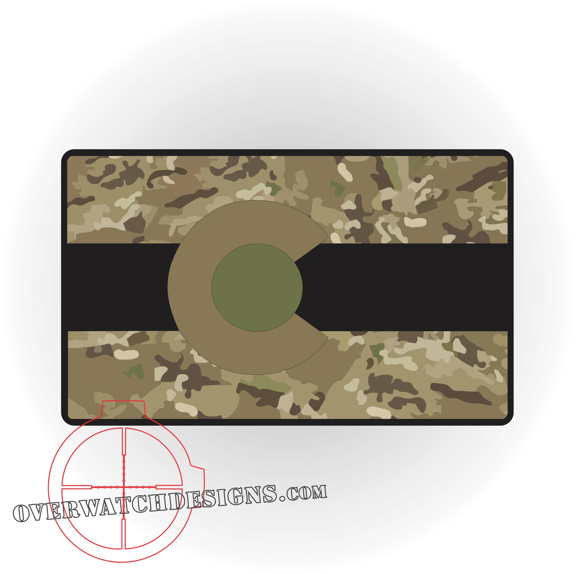 Colorado State Sticker - Circle (2409x2396), Png Download