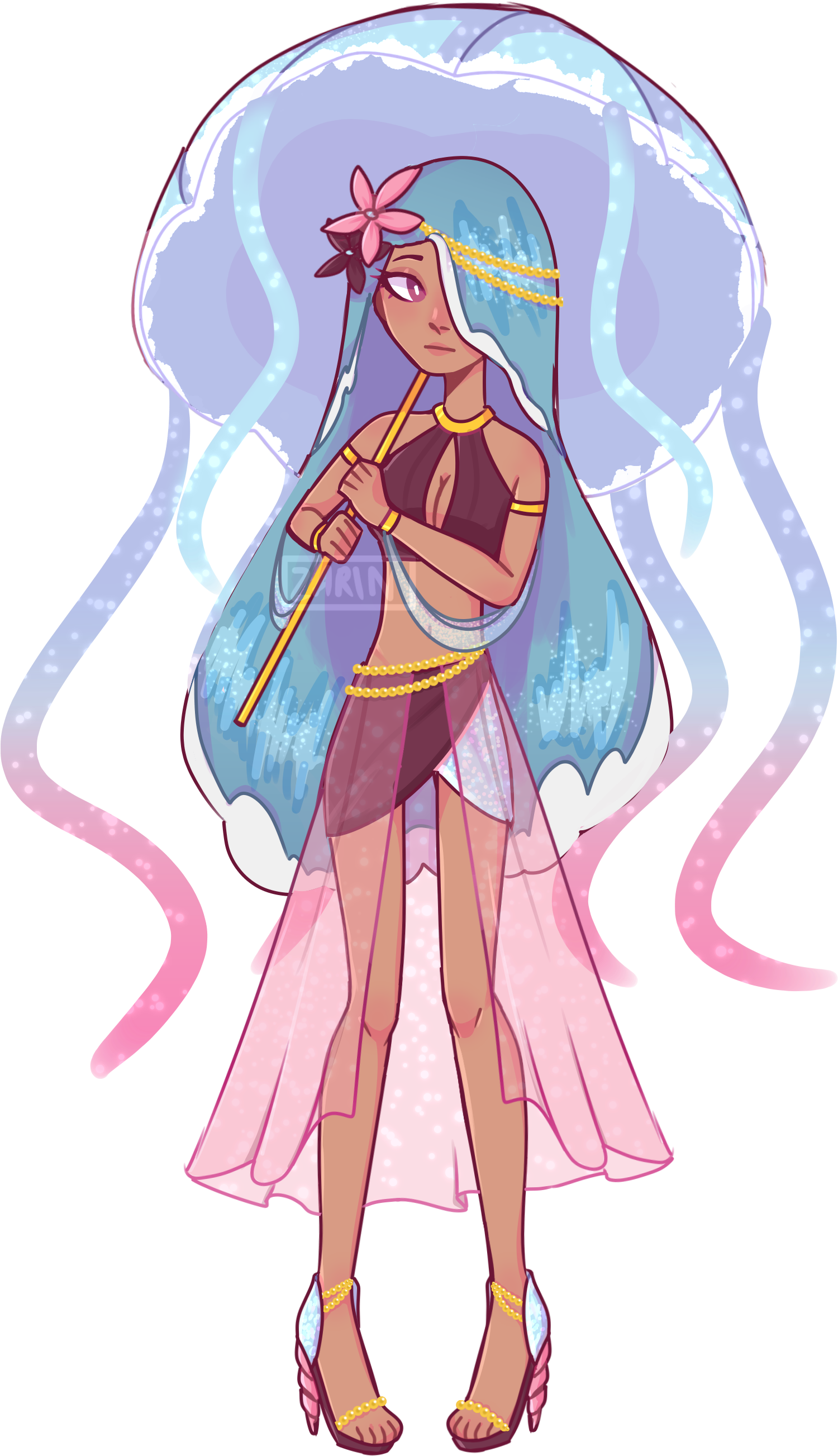 Marina - Illustration (1542x2675), Png Download