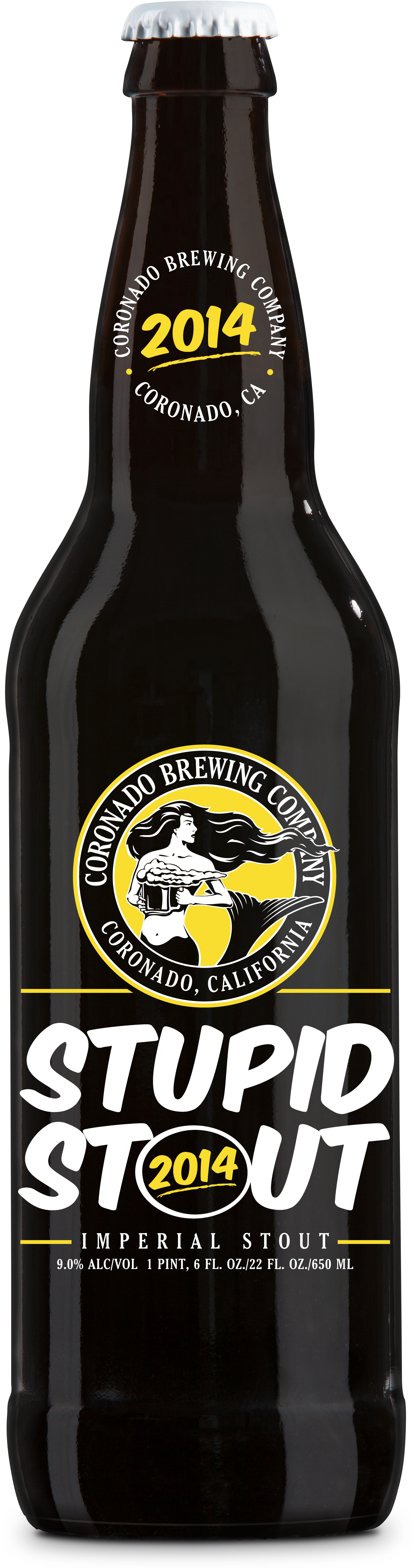 Coronado Brewing Brings Stupid Stout Imperial Back - Guinness (1955x5458), Png Download