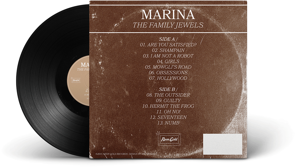 The Family Jewels Vintage Cover - Circle (1200x850), Png Download