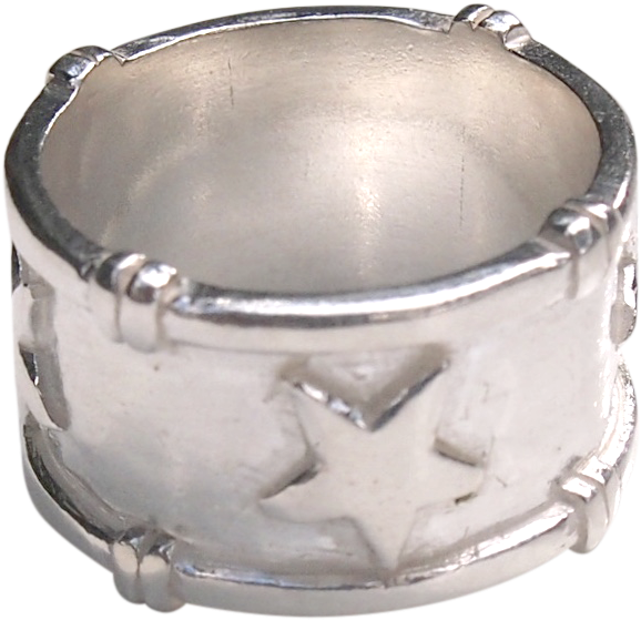 Ring Monaco Estrela - Silver (641x641), Png Download