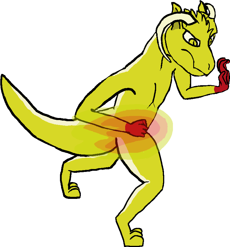 One Punch Kobold - Cartoon (1024x1024), Png Download