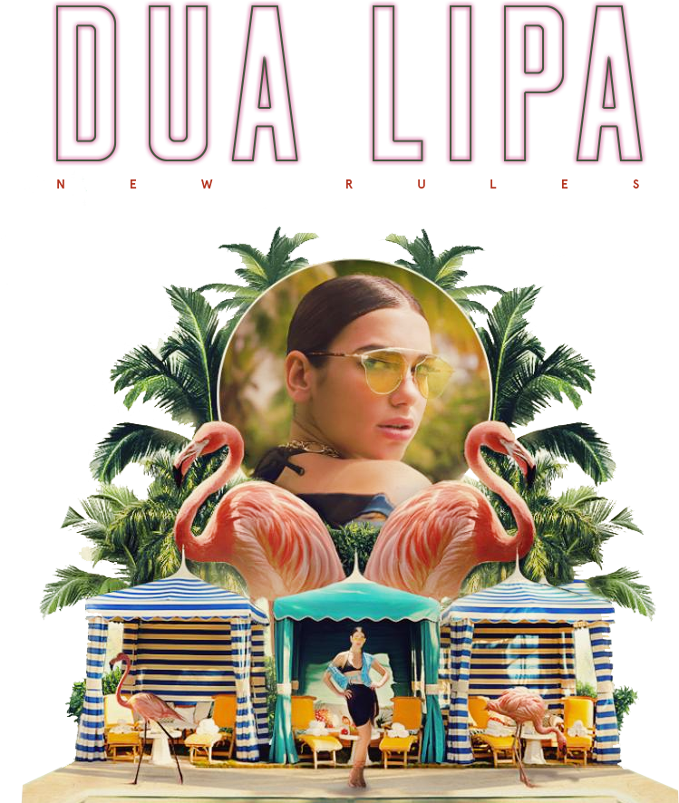 From St - Dua Lipa New Rules Poster (770x938), Png Download