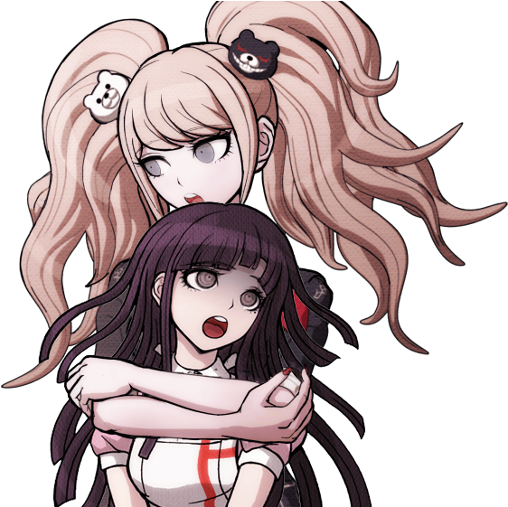 View Samegoogleiqdbsaucenao Junko And Mikan , - Mikan Tsumiki And Junko Enoshima (960x560), Png Download