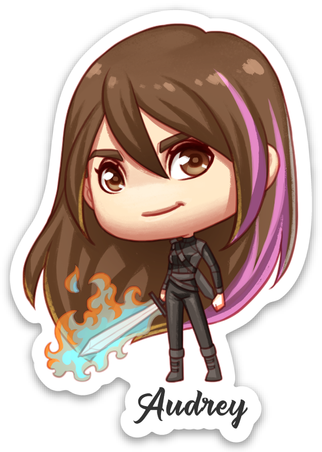 Audrey - Cartoon (638x895), Png Download