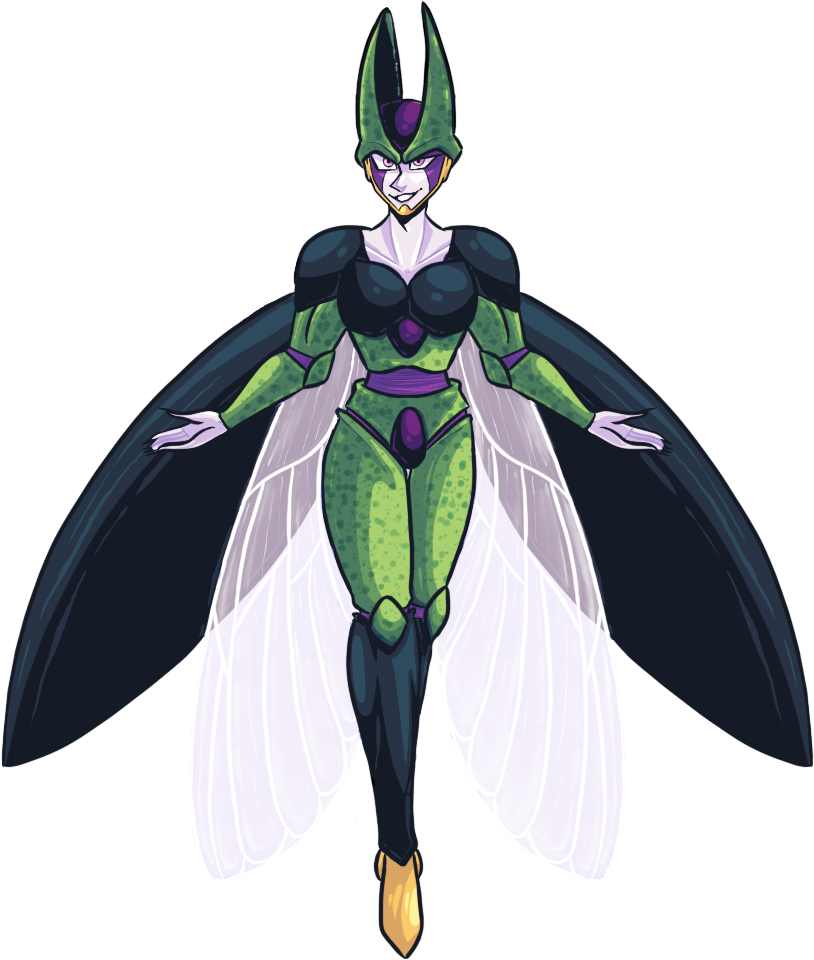 Download Perfect Cell Is So Lovely To Draw I Wish He Actually - Cartoon PNG Image with No Background Download Perfect Cell Is So Lovely To Draw I Wish He Actually - Cartoon PNG Image with No Background