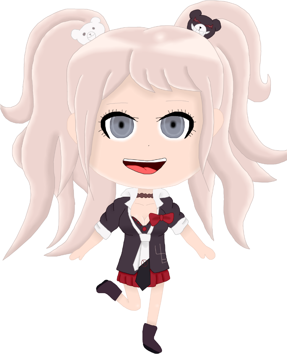 Junko Enoshima - Cartoon (970x1280), Png Download