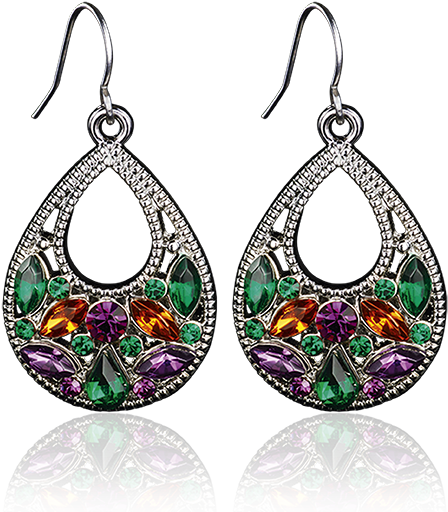Pendientes Genevieve By - Earrings (645x645), Png Download
