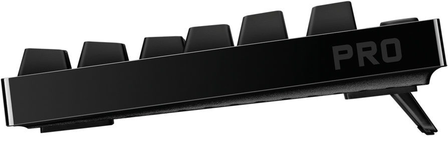 Next - Logitech Pro Mechanical Gaming Keyboard Us International (902x677), Png Download