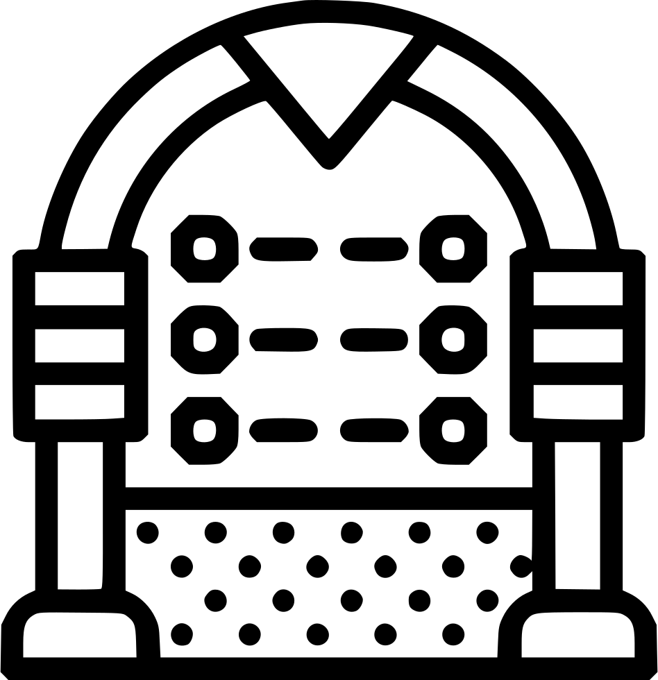 Jukebox Comments - Rockola Dibujo Para Colorear (948x980), Png Download