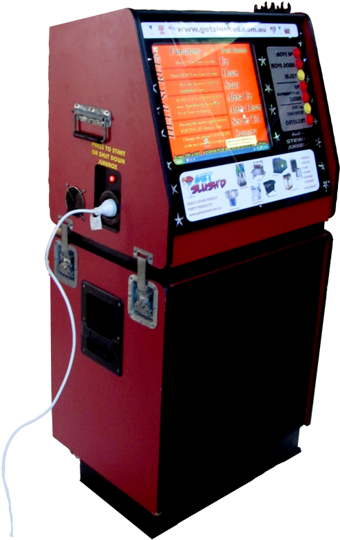 Game Arcade - Jukebox Karaoke Machine (539x800), Png Download