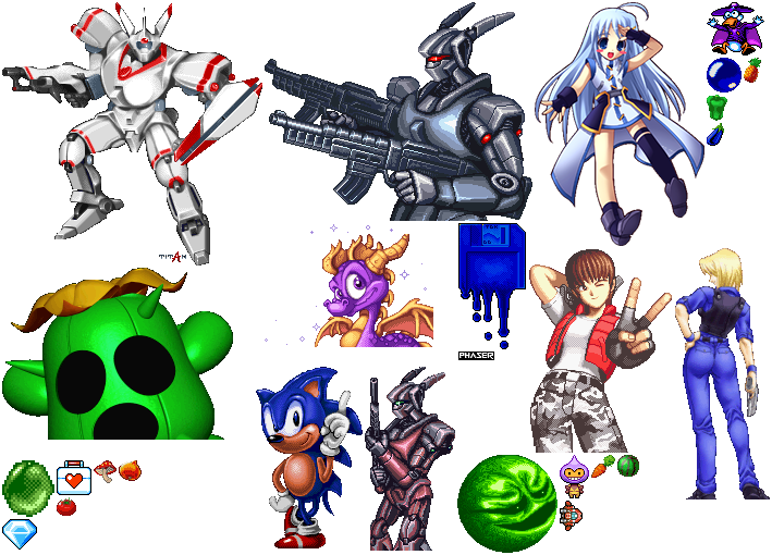 Atlas Array No Trim - Cartoon (709x510), Png Download