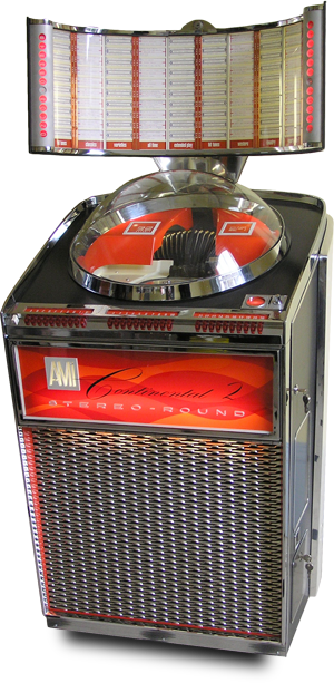 1962 Ami "continental 2" Jukebox, Showing Atomic Age/space - 1962 Ami Continental 2 (300x613), Png Download