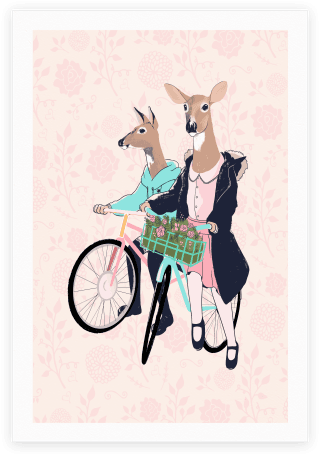 Neighborhood Bike Gang Poster - Top (484x484), Png Download