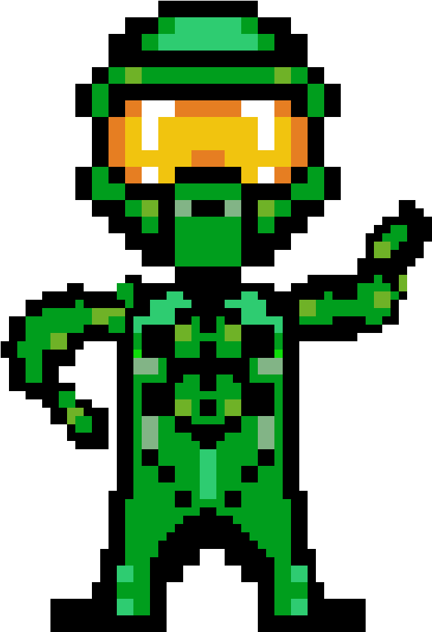 Spaceman - Master Chief Helmet Pixel Art (1200x1200), Png Download