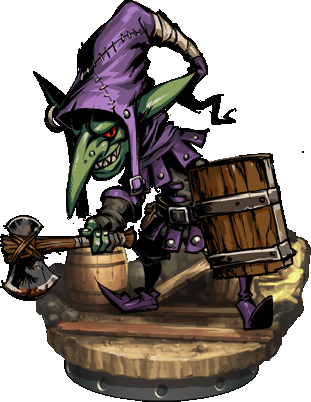 Goblin Thug Figure - Wiki (311x402), Png Download