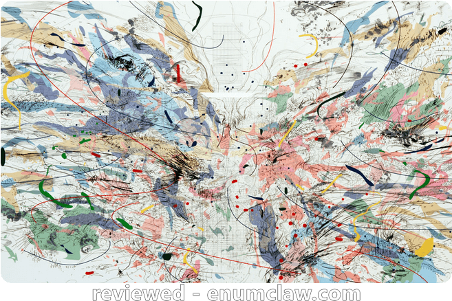 [reference Article Below] Artist Julie Mehretu - African Futures: Essays On Crisis, Emergence, And Possibility (728x483), Png Download