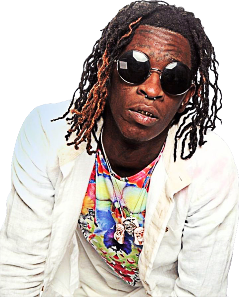 Share This Image - Young Thug 2013 (483x600), Png Download
