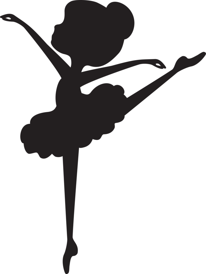Imprimible ♡ - Bailarinas De Ballet Siluetas (676x900), Png Download