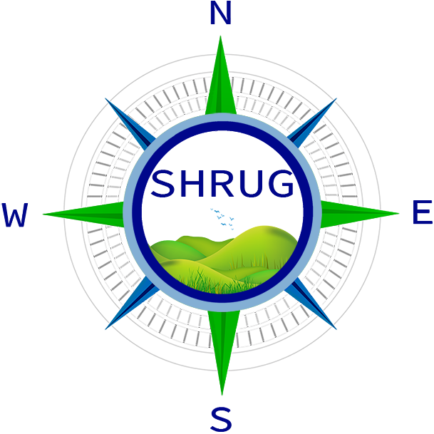 Shrug Workshop - Rudder Logo (648x656), Png Download