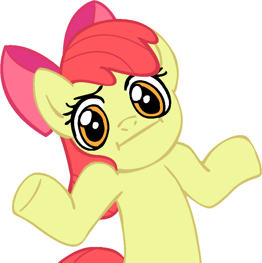 Sadly - My Little Pony Funny Jokes (945x945), Png Download