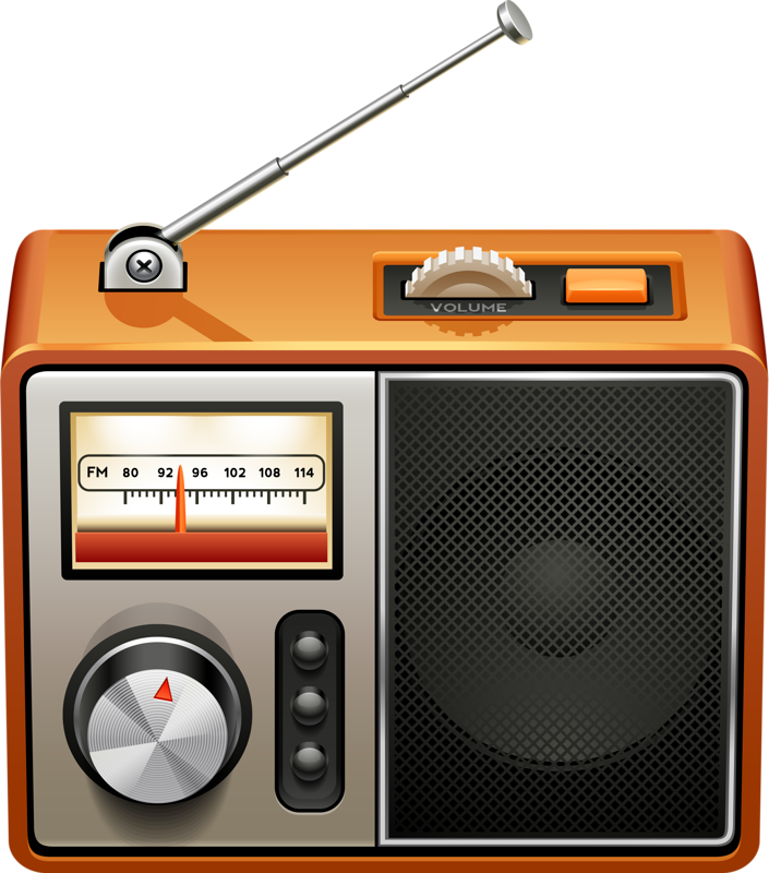 Png Pinterest Radios - Clip Art Old Radio (705x800), Png Download