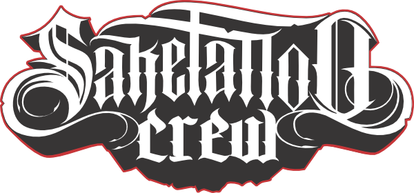 Sake Tattoo Crew Logo (600x280), Png Download