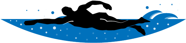 Swimming High-quality Png - Swimming Png (600x325), Png Download