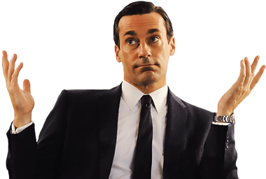 Don Draper Mad Men (480x270), Png Download