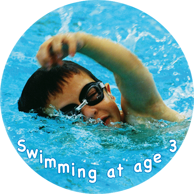 John And Lynette - Freestyle Swimming (640x640), Png Download