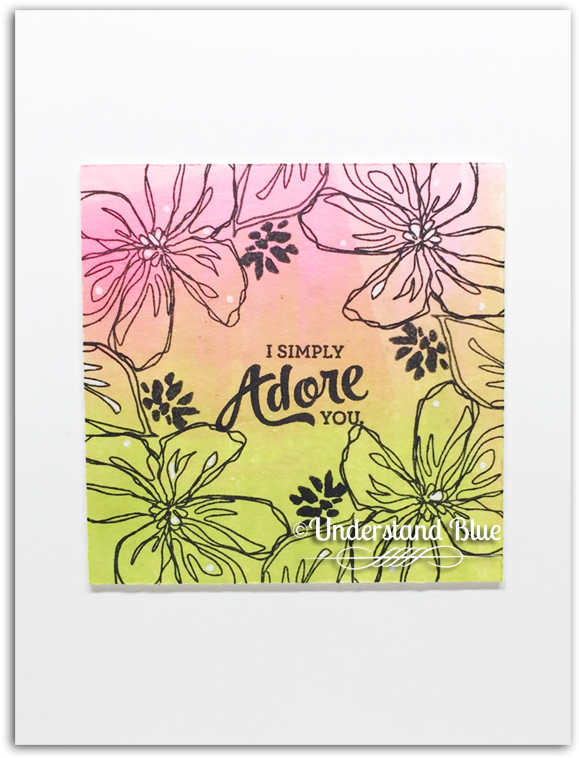 Penned & Painted Direct To Paper Sample By Understand - Hawaiian Hibiscus (650x817), Png Download