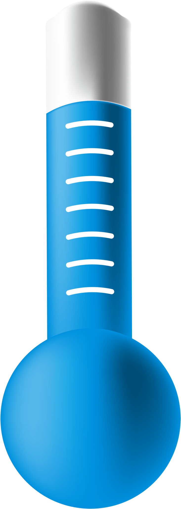 Free Png Cold Thermometer Weather Icon Png Images Transparent - Portable Network Graphics (480x1275), Png Download