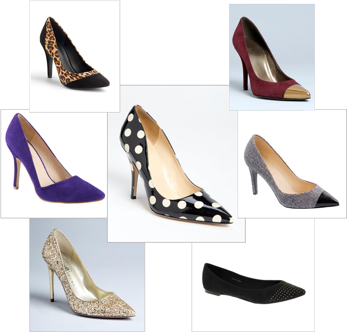 Asos Lily Studded Point Ballet Flats - Suit (797x741), Png Download