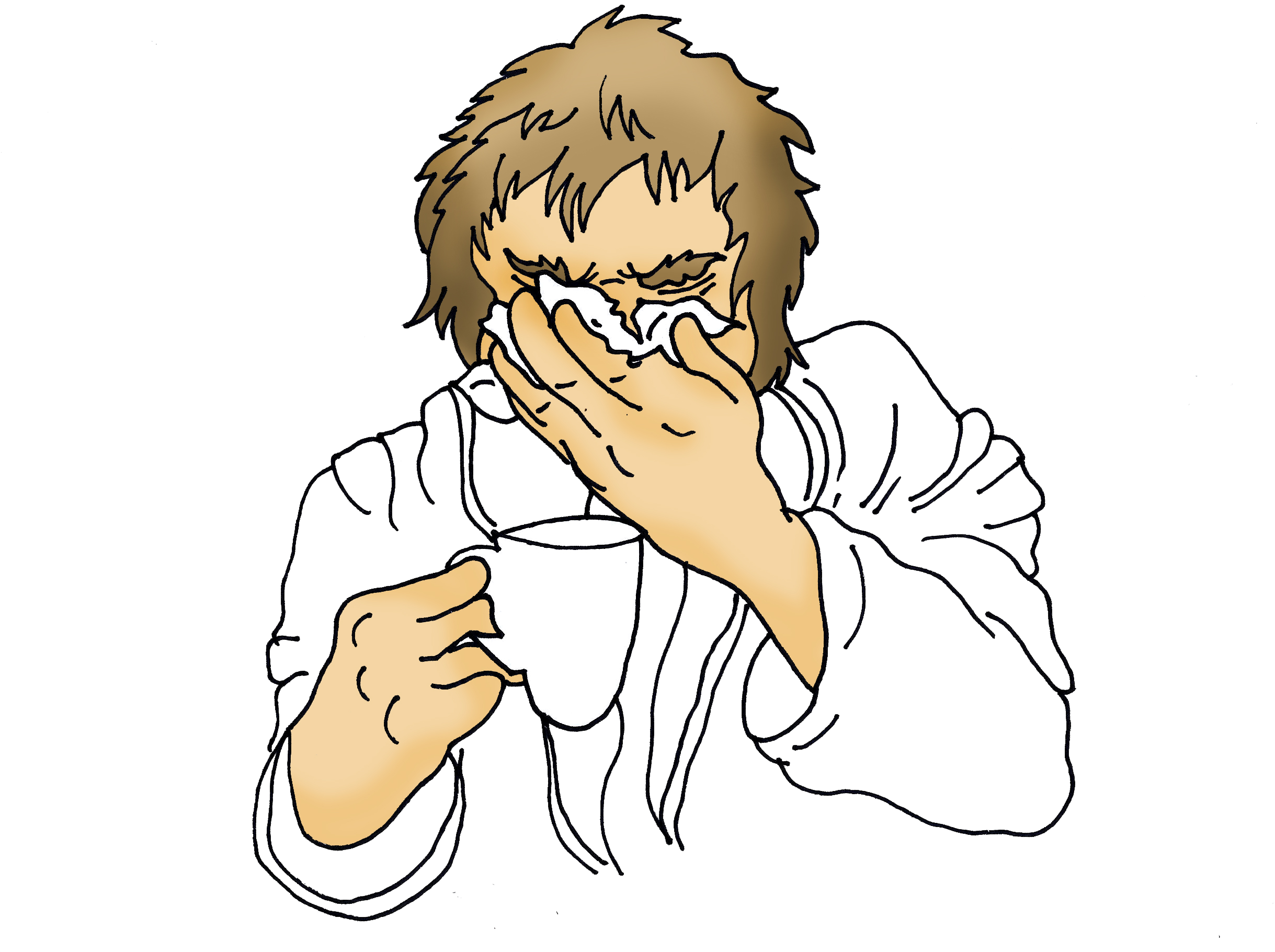 How To Fake A Cold - Fake A Cold (2472x1906), Png Download