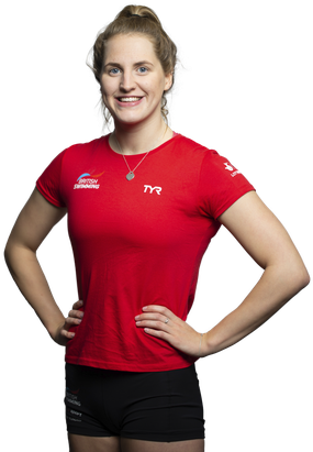 Charlotte Atkinson Swimmer - Active Shirt (300x449), Png Download