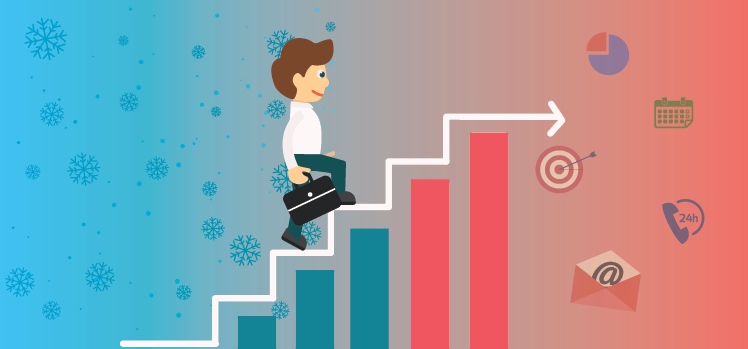 5 Tactics For Warming A Cold Lead - Cartoon (748x349), Png Download