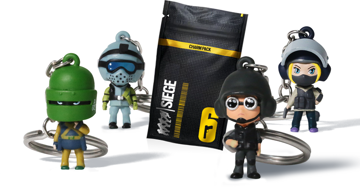 [2018 06 24]r6 At E3 Img1 - Rainbow Six Siege Keychain (1207x629), Png Download