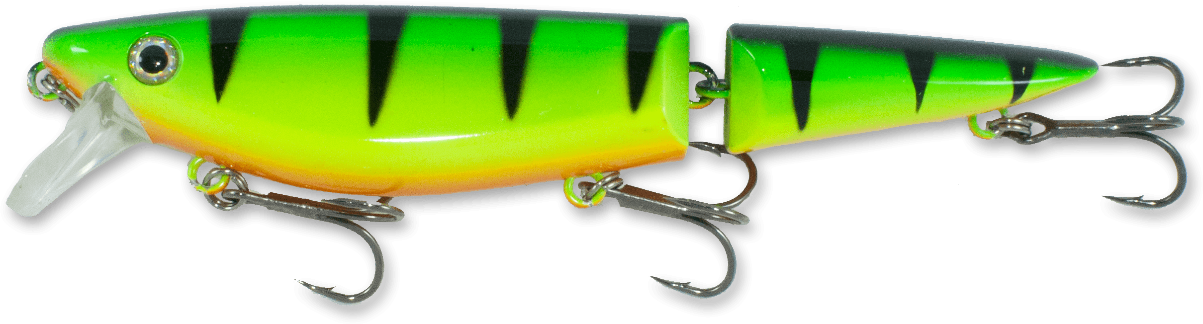 Fire Tiger - Fish Hook (2535x770), Png Download