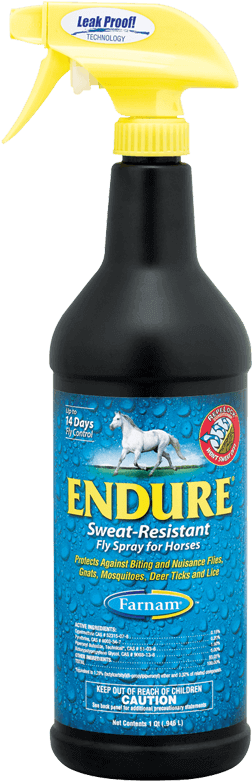 32 Oz / Spray - Endure Anti-mouche Cheval Anti-insecte Et Anti-mouche (1200x1017), Png Download