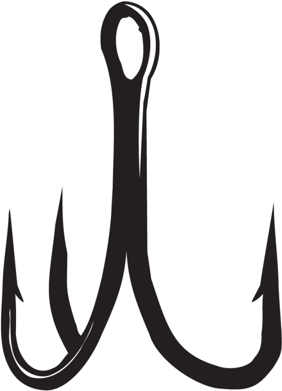 Treble Fishing Hook (800x800), Png Download