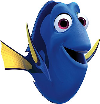 Dory - Finding Nemo (555x375), Png Download
