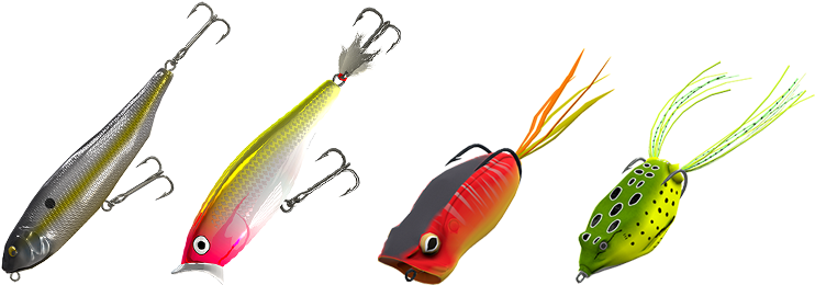 Fishing Planet Frog Popper (765x343), Png Download